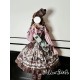 Alice Girl Bear Chocolate Salopette and JSK(1st Pre-Order/Full Payment Without Shipping)